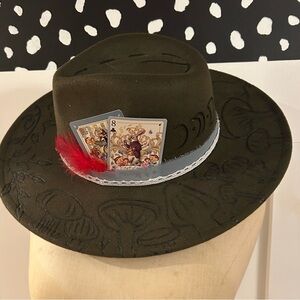 Burn hat Alice in wonderland steam punk cos play hat